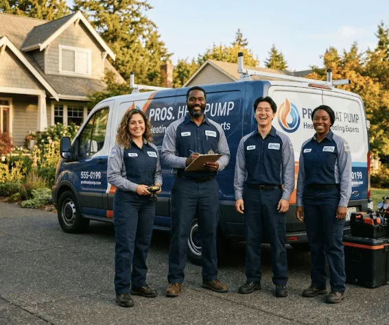 Heat Pump Installation company in Luning, NV